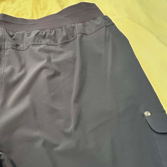 NEW PHOTOS! LEGGINGS, FLAT WAISTBAND, DARK GREY, SIZE 4X, ELASTIC WAIST, POCKETS - Picture 14 of 14